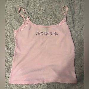 Y2K TANK , “Vegas Girl”. Size Large